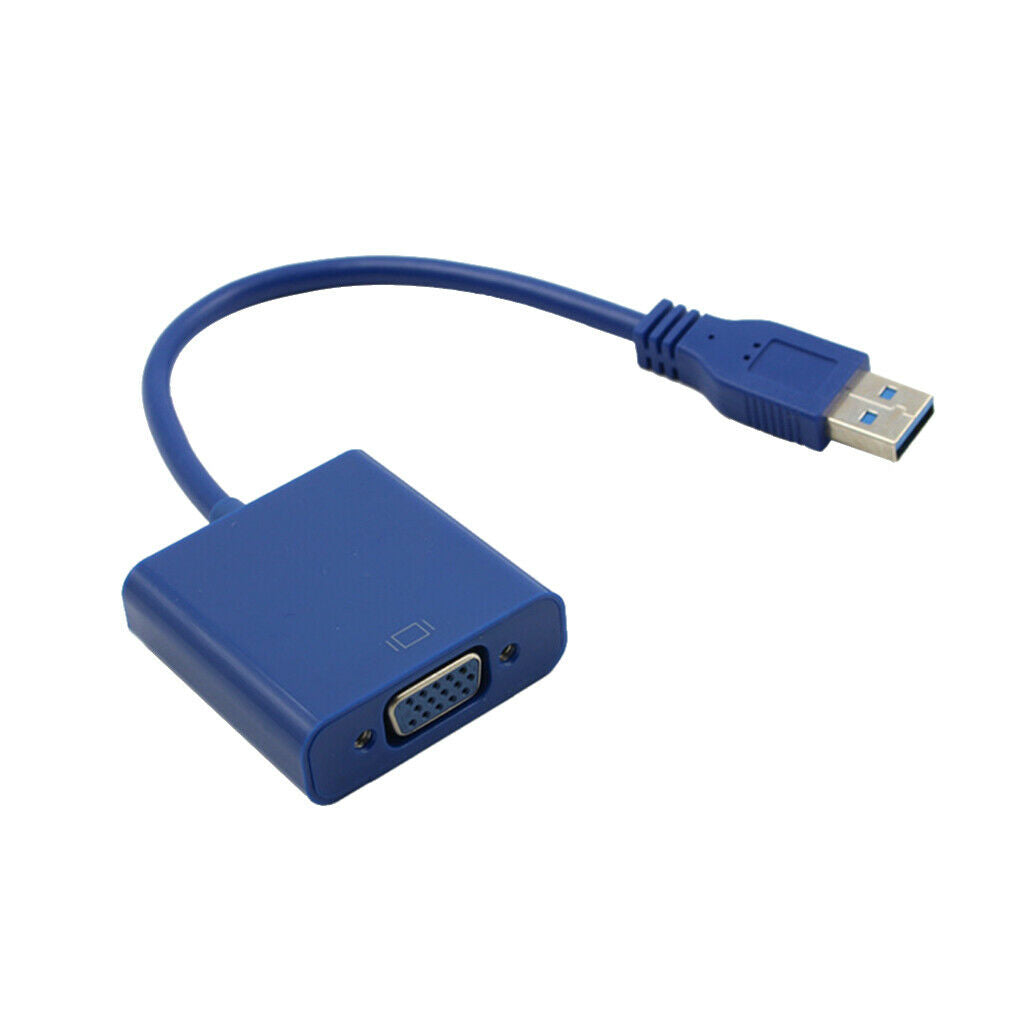 1080P USB 3.0 to VGA Display External Video Graphics Adapter Cord For Win7#2