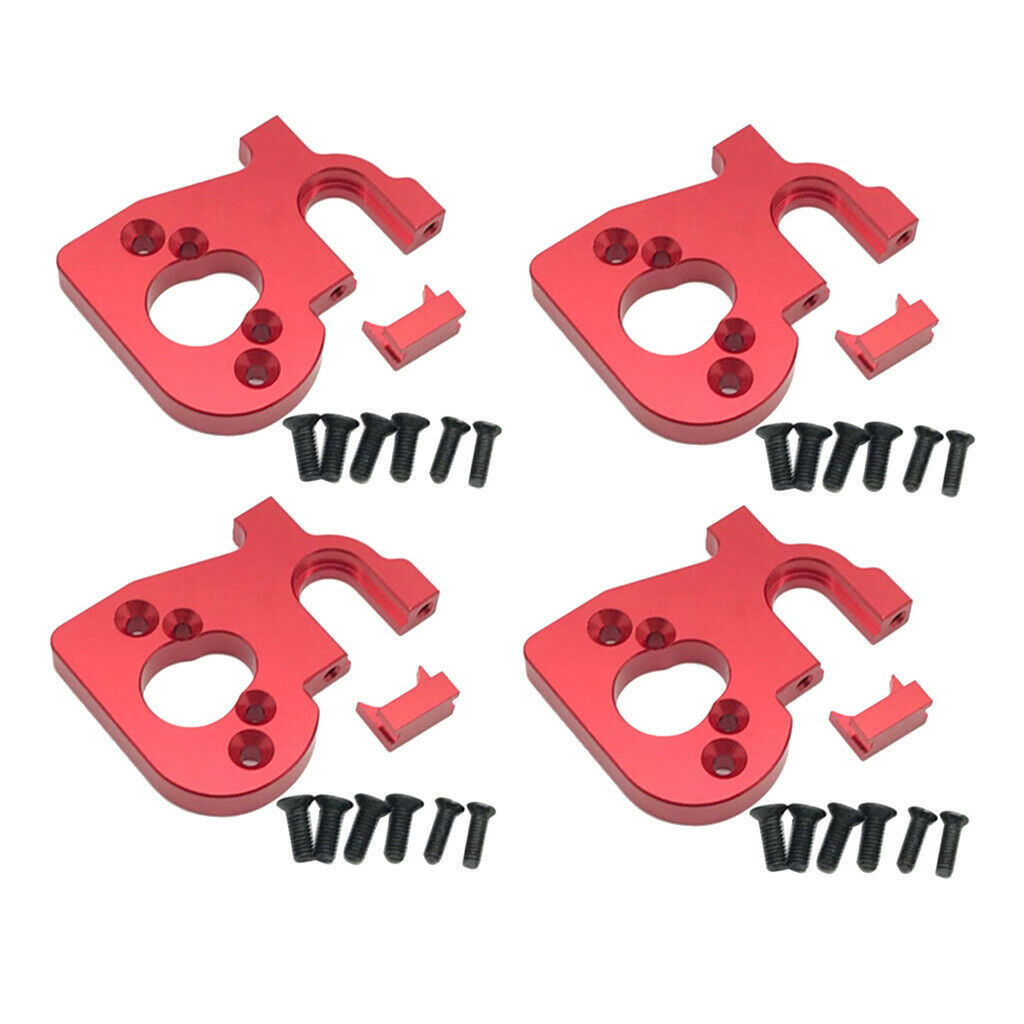 4Pcs 1/14 Motor Base for WLTOYS 144001 Crawler Buggy Trucks Spare Parts