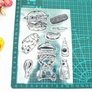Barbecue Silicone Seal Stamps DIY Scrapbooking Embossing Photo Album Decor Paper