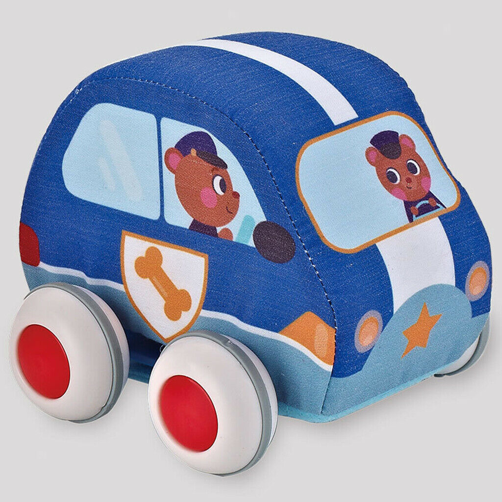 Soft Pull Back Car Baby Toys Early Development Activity Toys Push Pull Toys