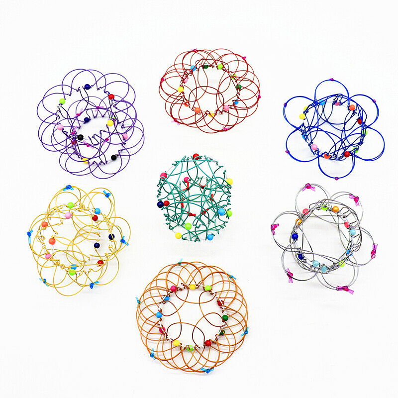 New Make Magic Steel Iron Ring Decompression Flexible Basket Soft Magical.l8
