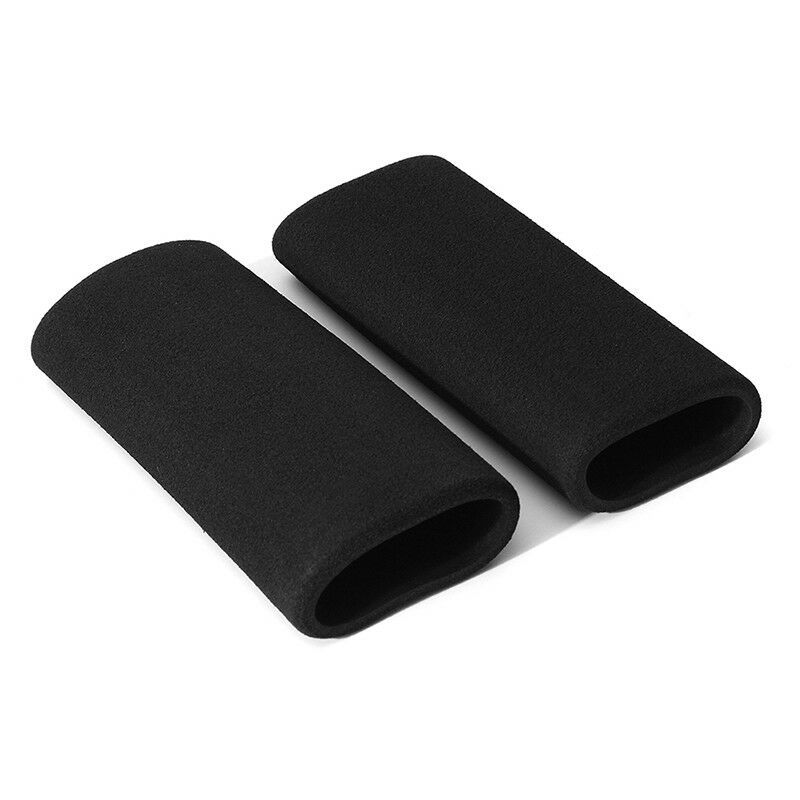 2 x Motorbike Motorcycle Slip-on Foam Anti Vibration Comfort Hand Grip Cov.l8