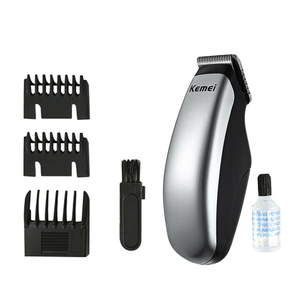 Hair Clippers Cordless with 3 Guide Combs, Cleaning Brush, Oil, Hair Trimmer for