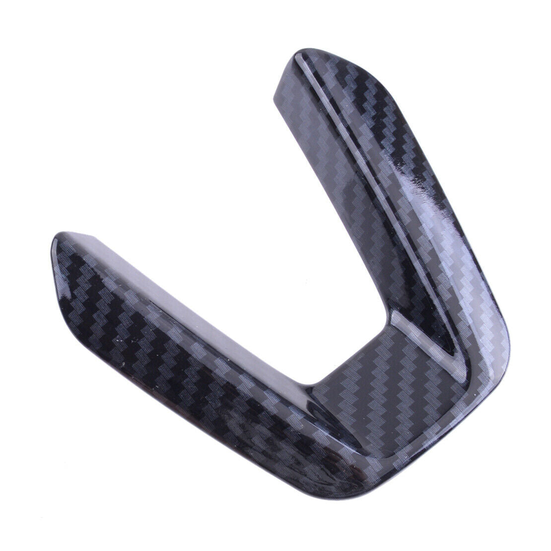 Carbon Fiber Texture Steering Wheel Center Lower Trim Fit For Mazda 3 6 CX-5 CX9