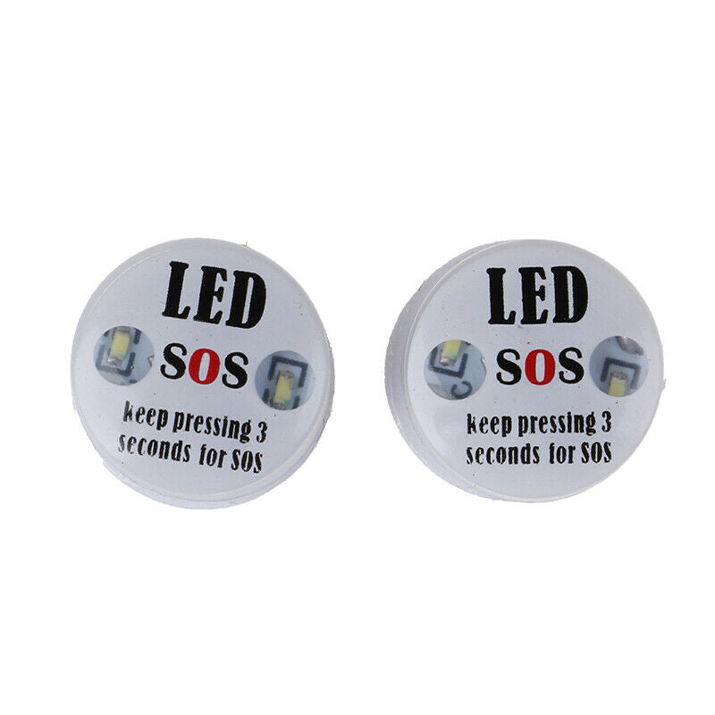 2pcs SOS Signal Light Distress First Aid Portable for Survive Outdoor SportsUS