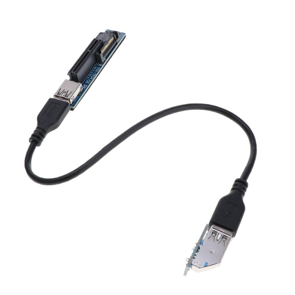 USB PCI E Extender Riser For All Window Systems/ LINUX /