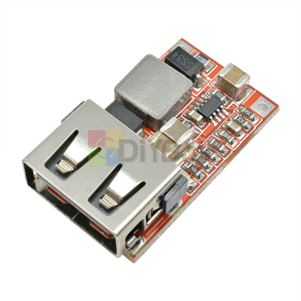 Fine 6-24V 12V/24V to 5V 3A CAR USB Charger Module DC Buck step down Converter