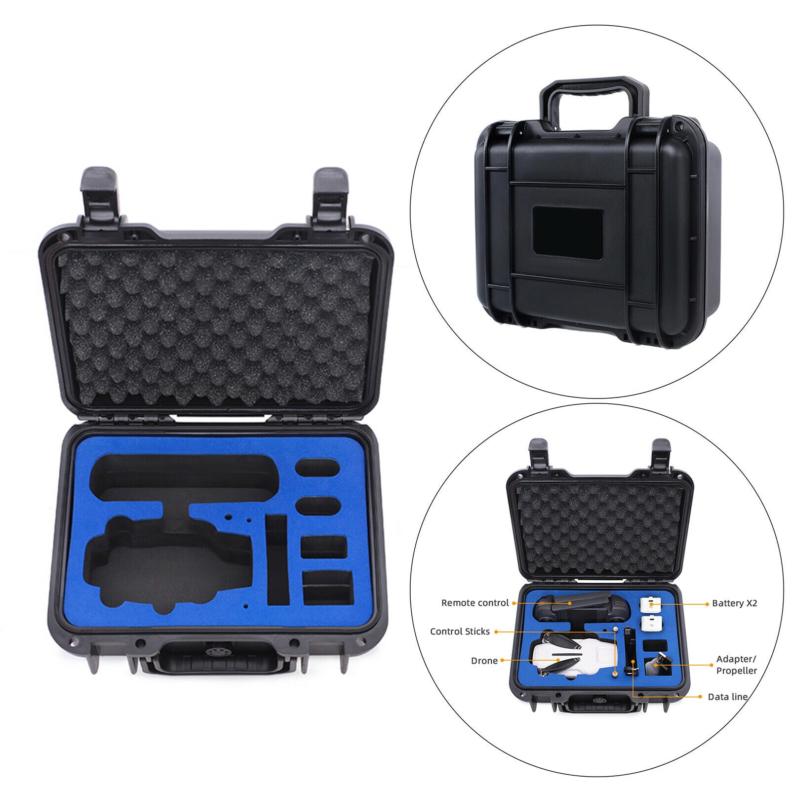 Waterproof Hard Shell Carrying Case Storage Bag Box for FIMI X8 MINI Drone