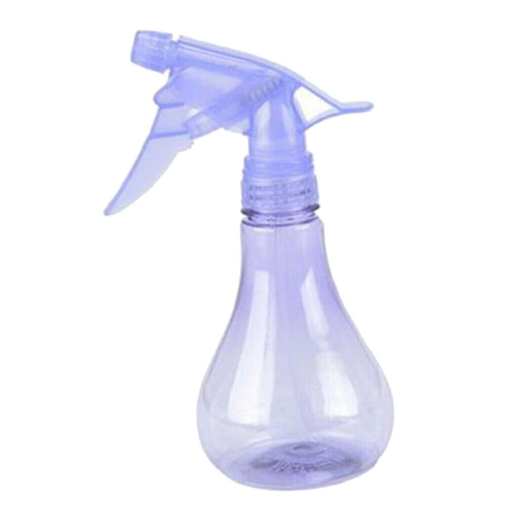 2x 250ml Hair Trigger Spray Bottle Purple Barber Car Washing Sprayer Tool