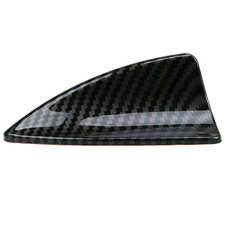 Universal Shark Fin Roof Antenna Aerial Carbon Fiber Style Black For BMW E46 E90