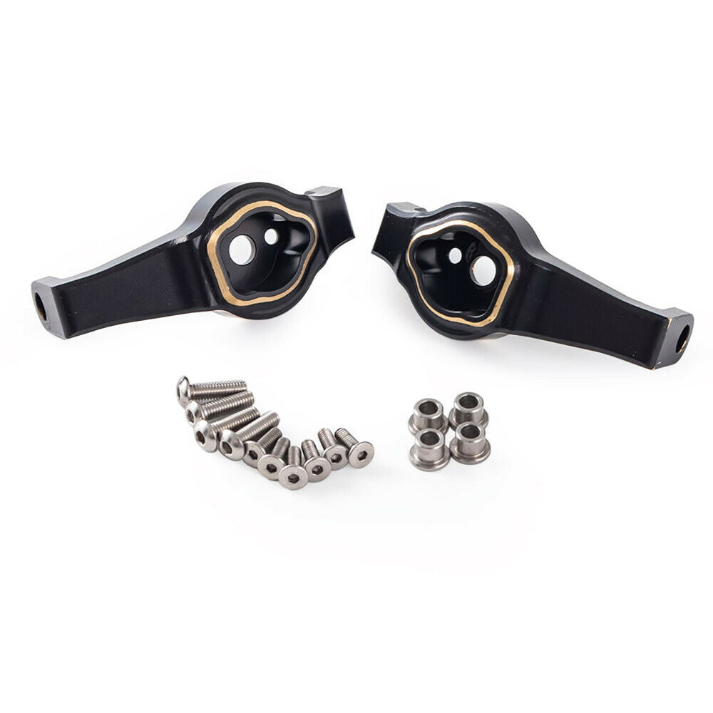 pair Brass C-Hub Carrier Upgrade Part for Traxxas TRX4 1/10 RC Crawler