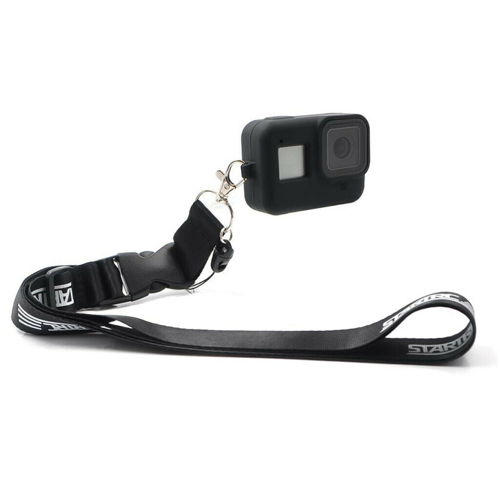 2 Sets of Waterproof PU Case & Silicone Cover & Camera Kits with Lanyard for 8