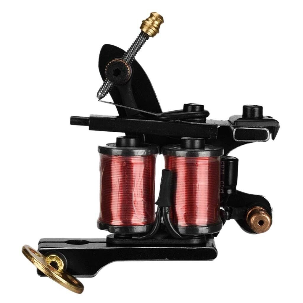 10 Coils Tattoo Coil Tattoo Machine Gun Handmade Machine Tattoo Supplies