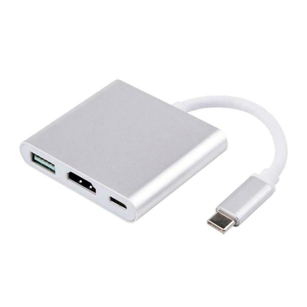 USB Type C Hub to VGA Adapter USB 3.0 Type-c Port Laptop Hub Power Converter
