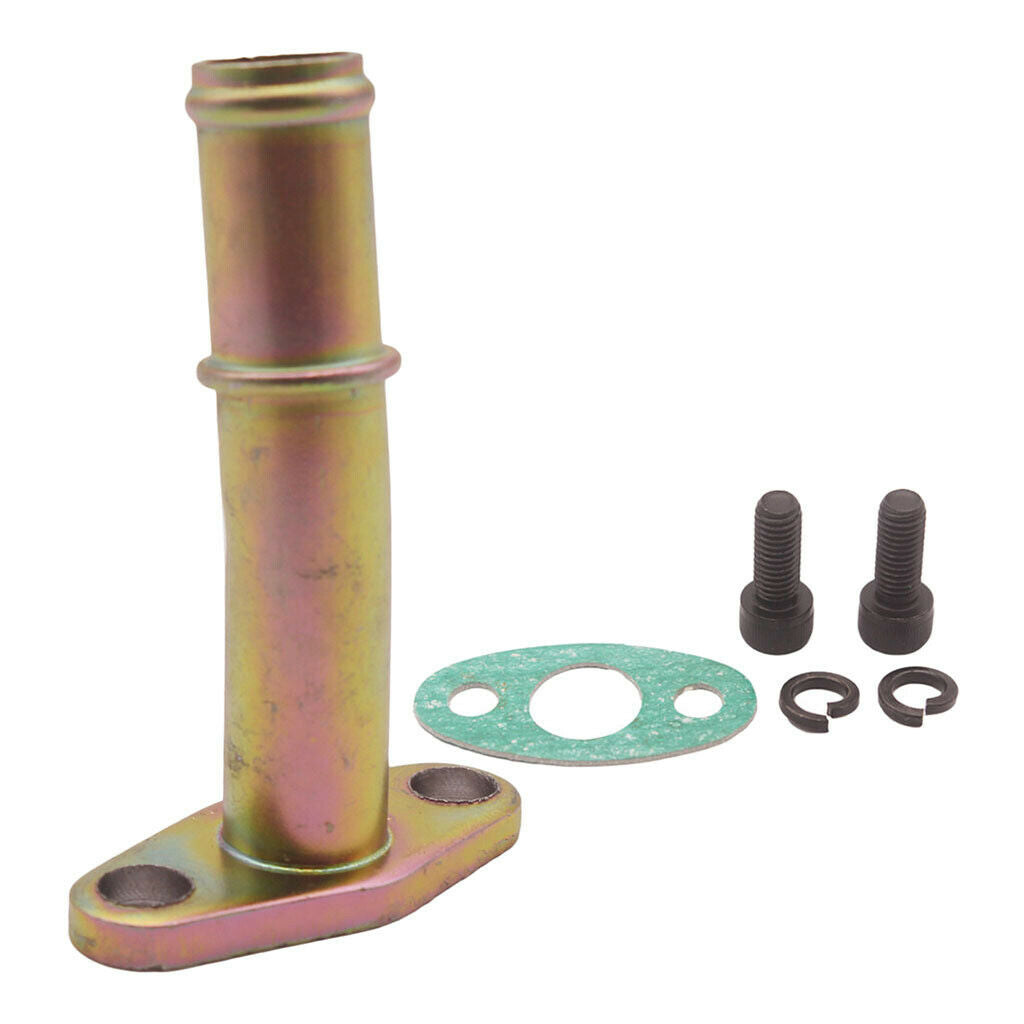 Turbo Oil Drain Flange Pipe For Barb Ball Bearing GT25R GT30R GT35 W/M8