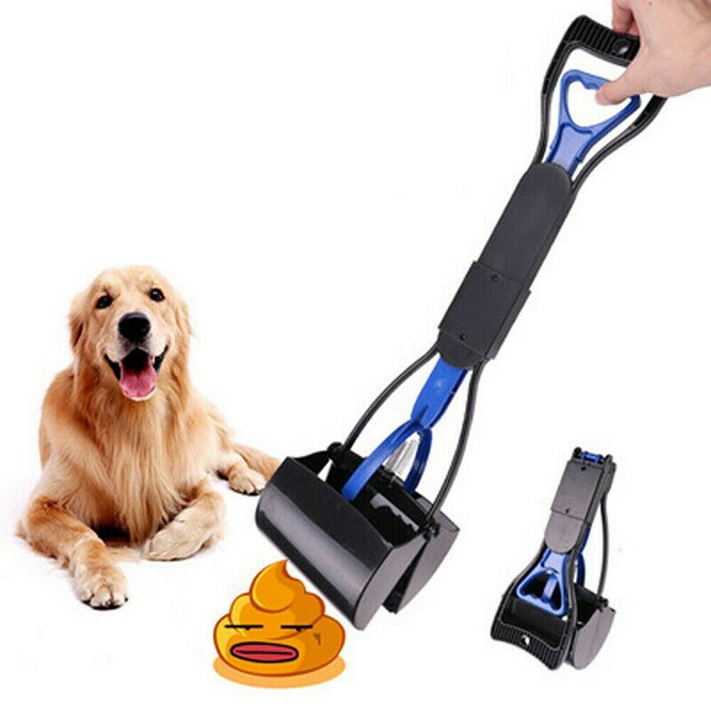 Pet Dog Waste Grabber Picker Easy Pickup Pooper Scooper Walking Poop Scoop UK