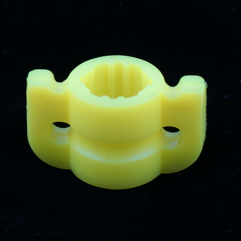 6pcs Archery Fishing Slides Hunting Yellow Plastic Bowfishing Safety Slide