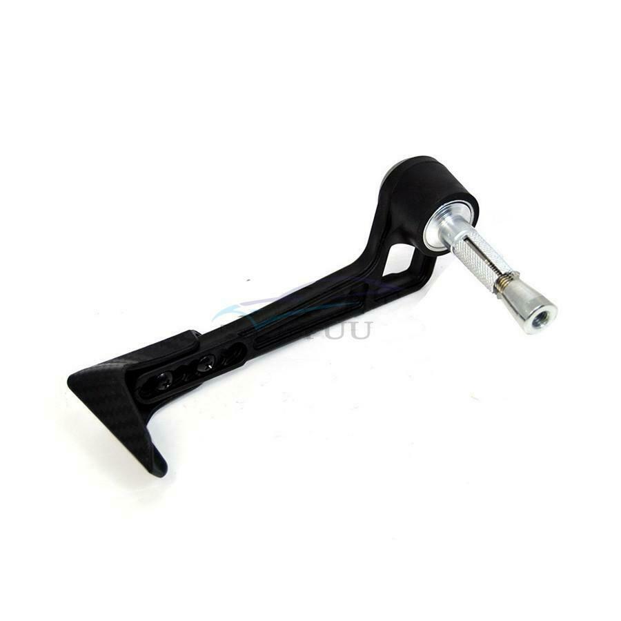2× Universal Adjustable 15mm-18mm Motorcycle Lever Handlebars For BMW Yamaha