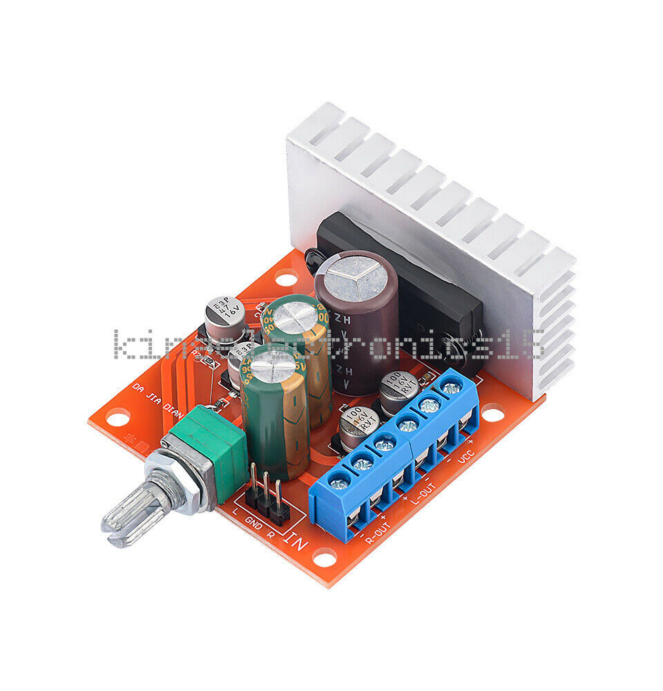 1X TA7240AP Power Amplifier Board Microphone Preamp Audio Amplificador Tape