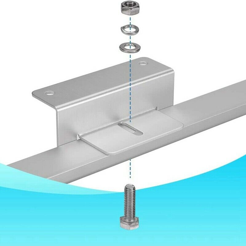 Aluminum Alloy Bracket for Solar Panels Aluminum Alloy Bracket for Ground PoweI1