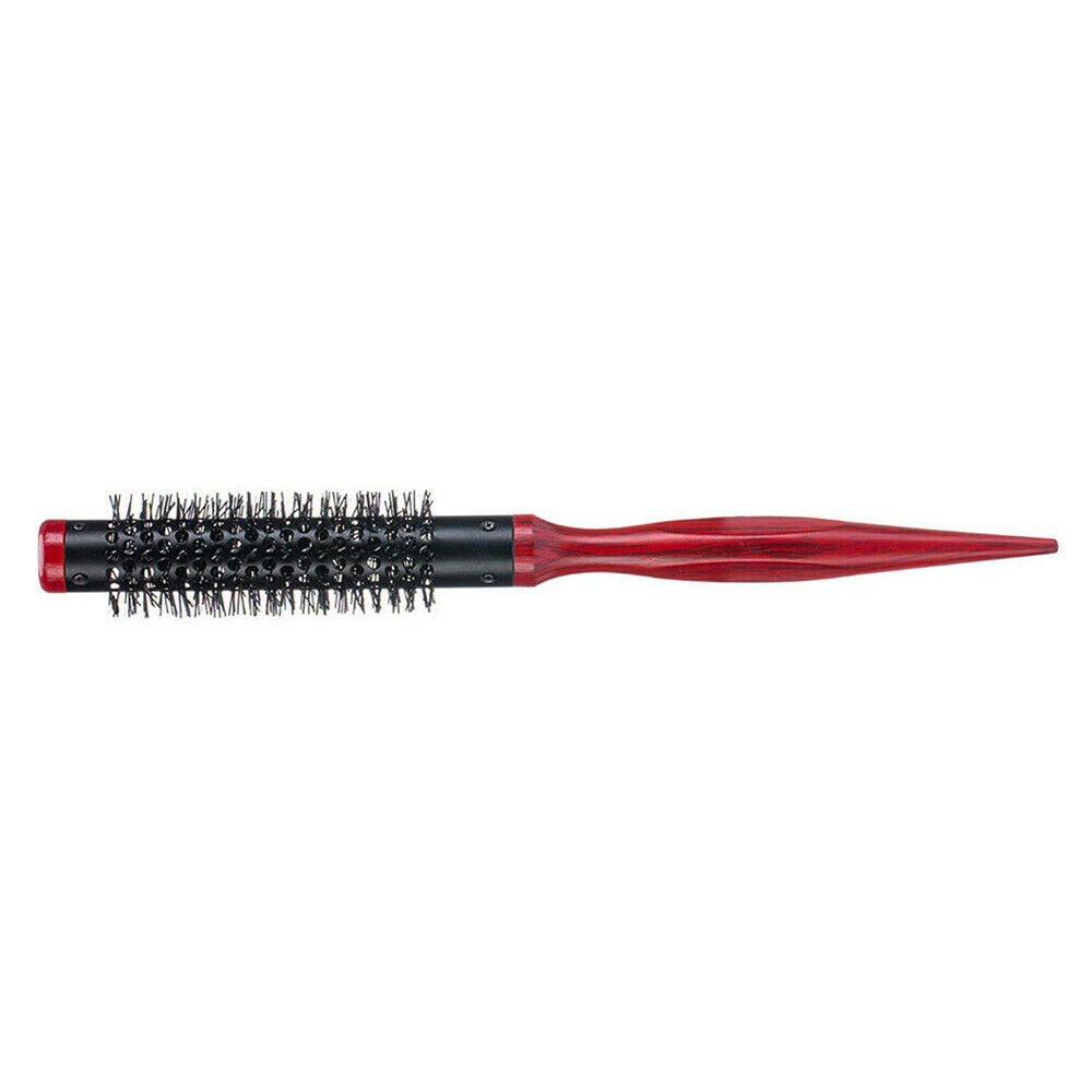 2pcs Small Round Hair Brush Ceramic Thermal Barrel Brush for Hair Styling Blow