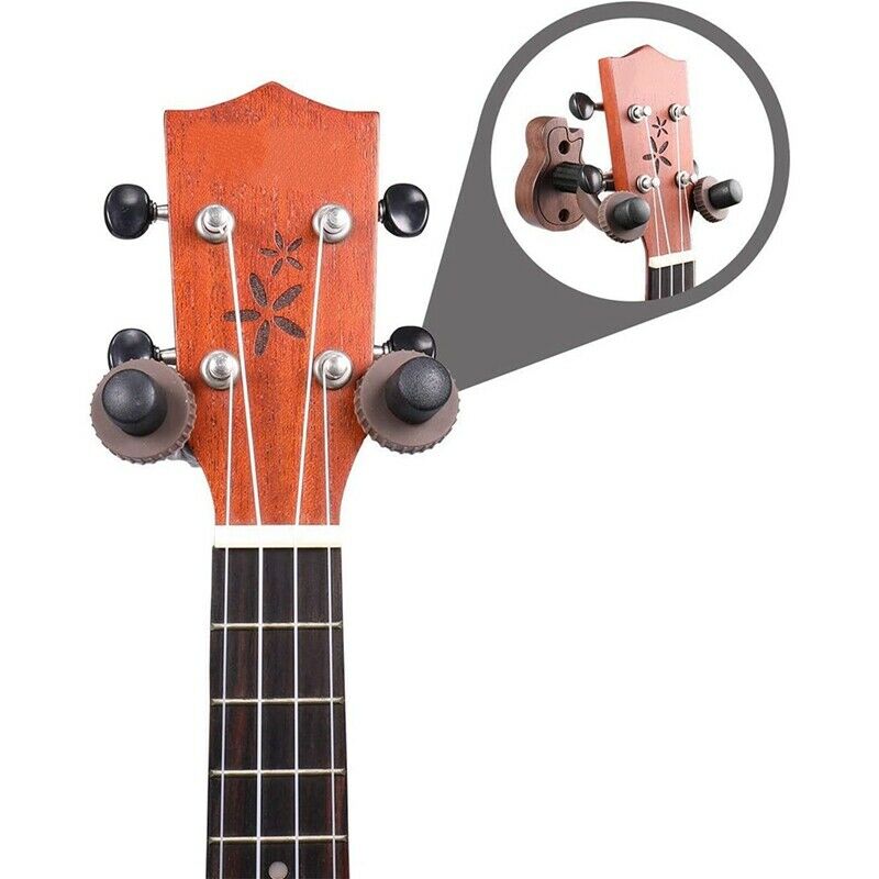 Wood Guitar Hanger Wall Hook Holder Stand Accessories,for Acoustic Electric S8B3
