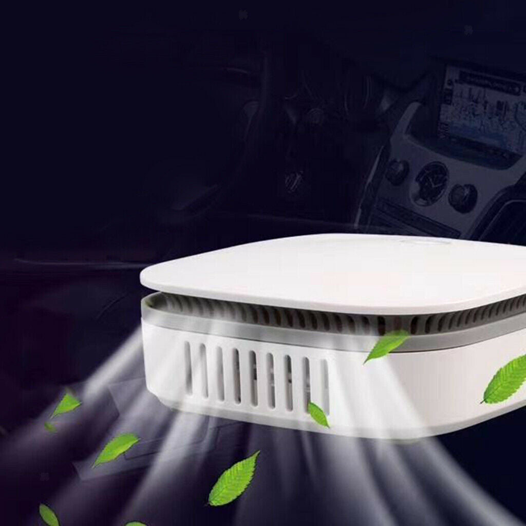 Negative Ion Generator Air Purifier Home Air Cleaner USB 11.5x11.5x3.5cm