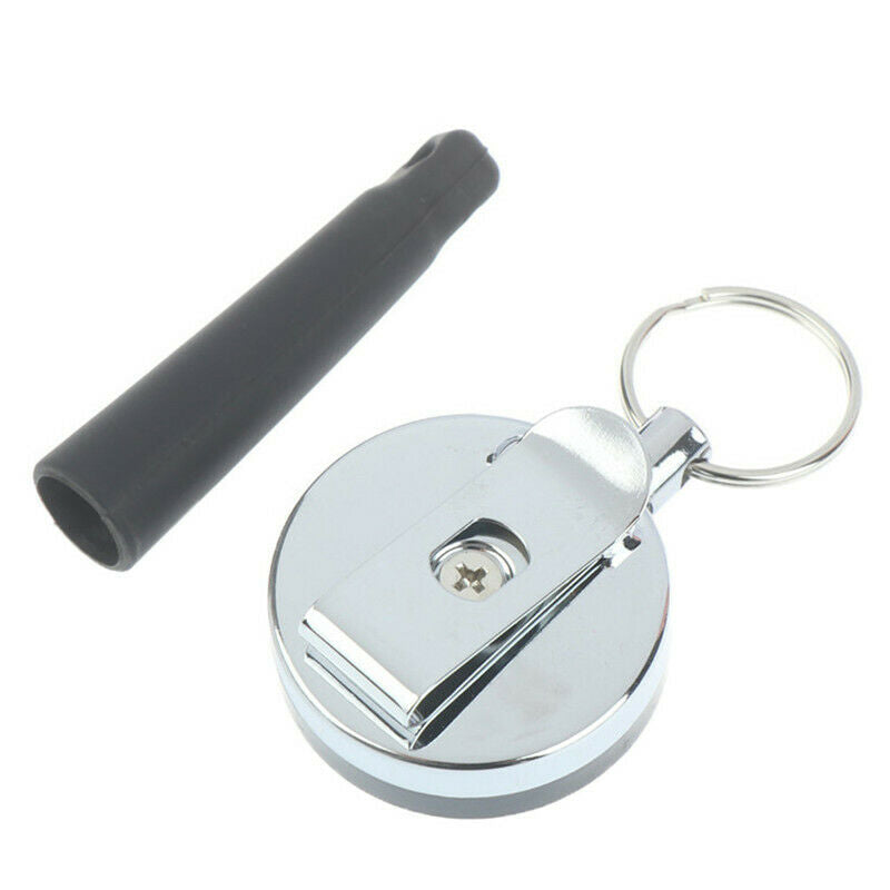 Camping Heavy Duty Retractable Pen Pull Holder Reel Carpenter Anti Lost R.l8