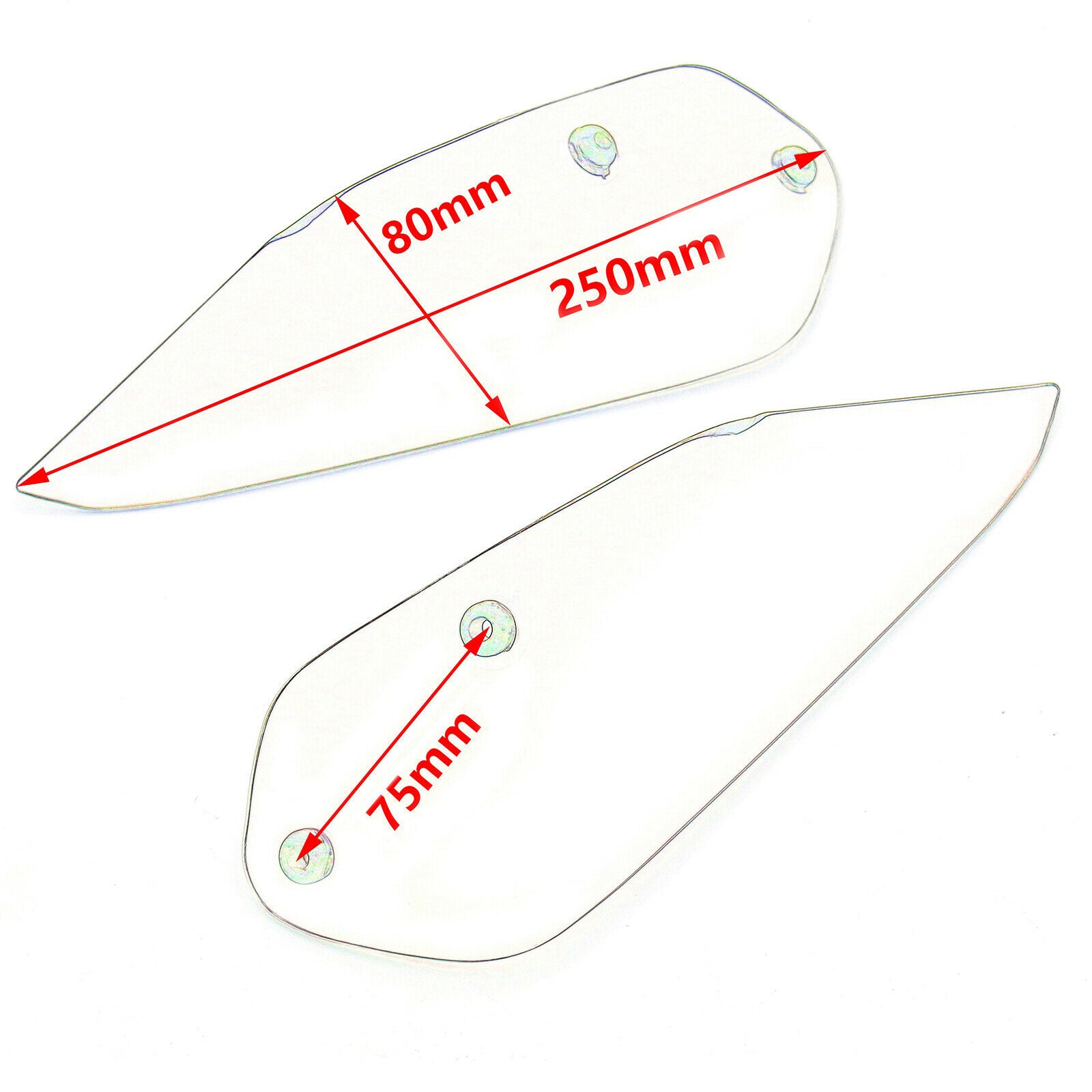 Windshield Extension Spoiler Air Deflector for BMW R1250GS ADV 2019 13-17