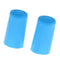 2 Pieces Microphone Battery   End Cover Slip Holder for Mic Parts Blue