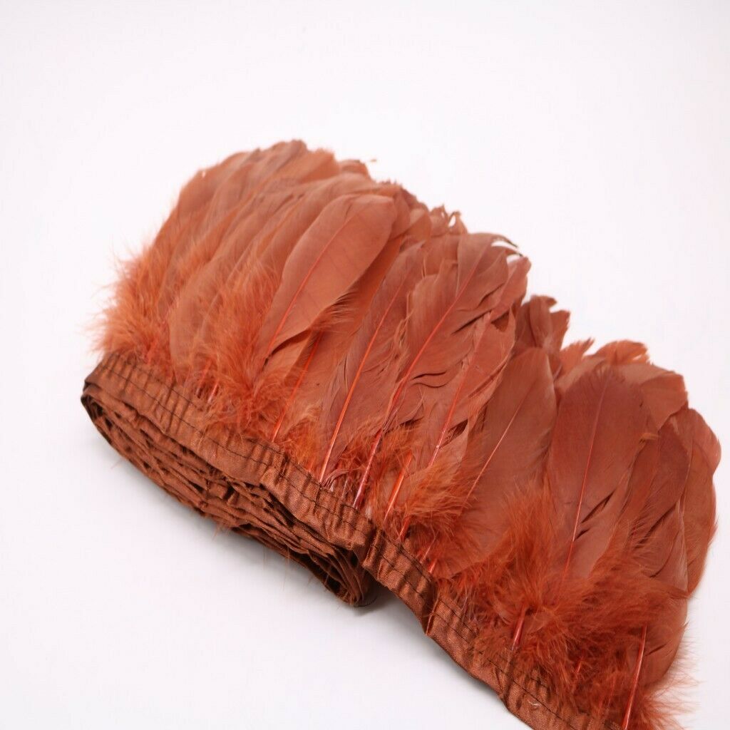 Beautiful Goose  Fringe for DIY Costumes Trimming Clothes Decor Coffee