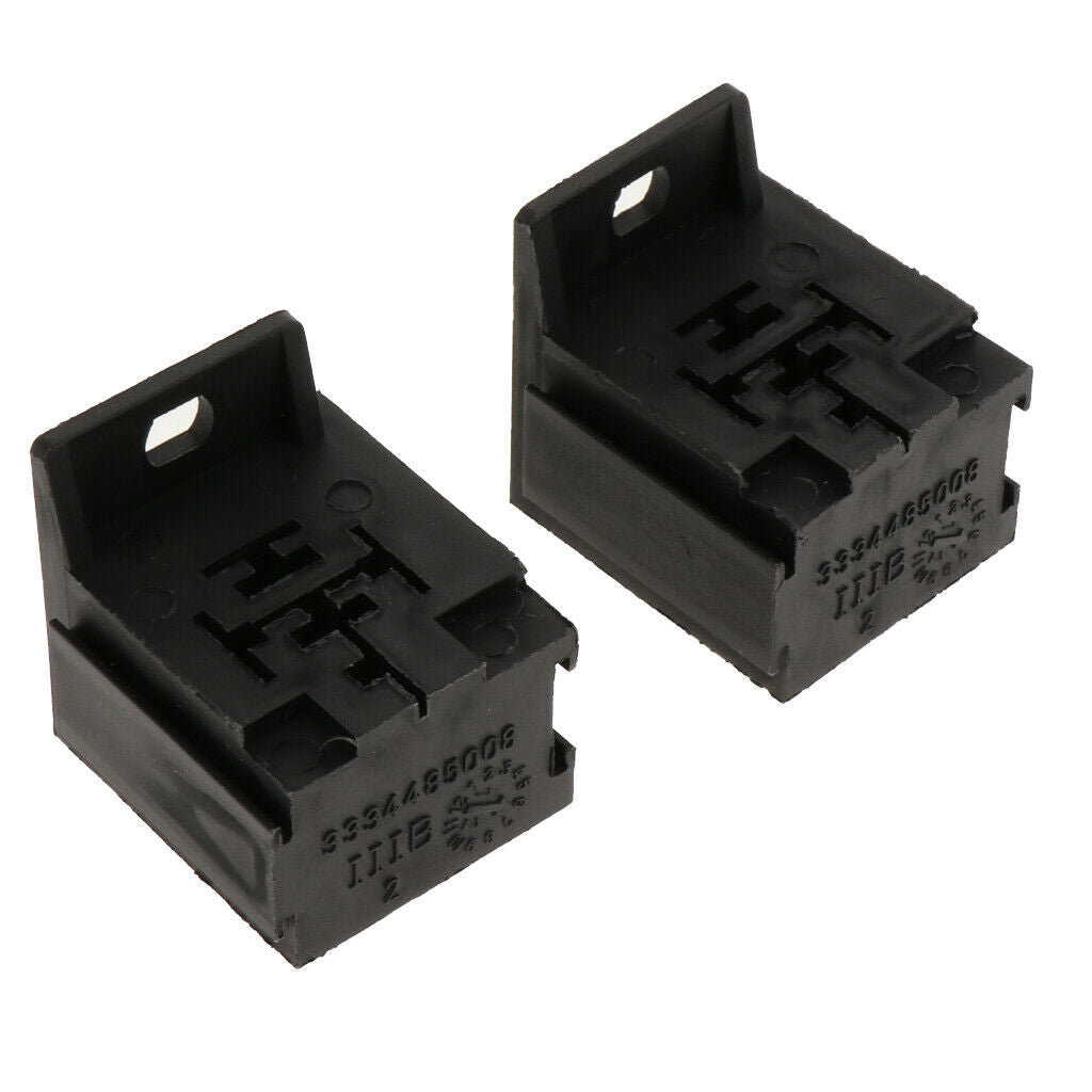 5 Pin Relay Connector Socket with 10 x 6.3mm Terminals, Car Truck Vehicle Relay