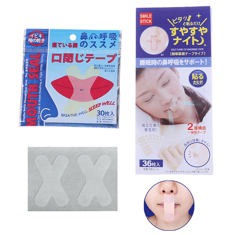 66Pcs Nasal Sleep Strips Extra Size Nose Band Stop Snoring Sleep Nose Bre.l8