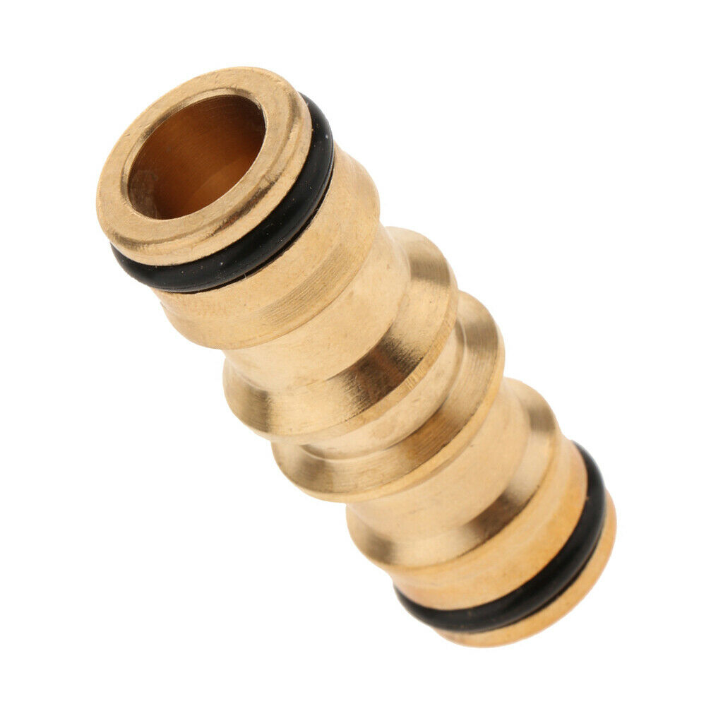 Brass 1/2 inch Quick Connect to Standard Hose Male to Male