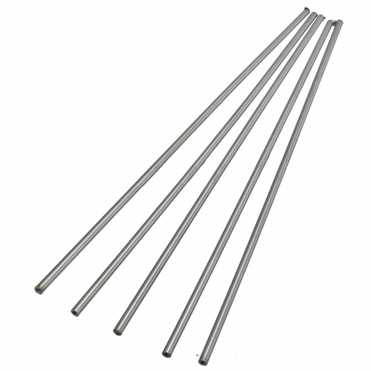 2pcs Stainless Steel Seamless Round Tube / Pipe 304 Grade, OD 5mm x ID 3mm