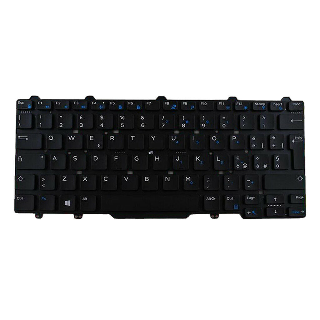 Plastic Italian PC Laptop Notebook Keyboard Keypad for Dell E3340 E7450