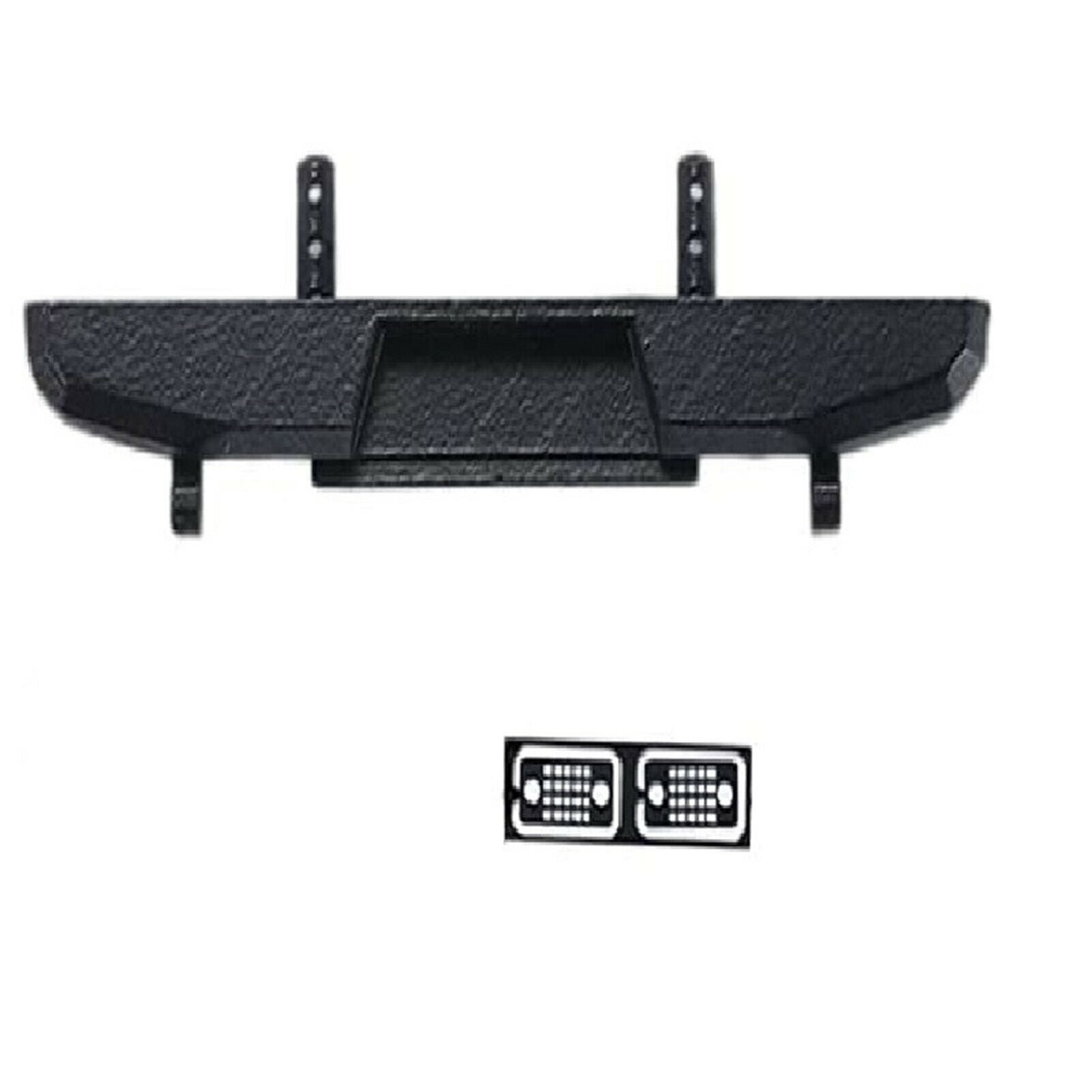 Metal Rear Bumper for Axial SCX24 1:24 Scale RC Truck Crawler DIY Modified