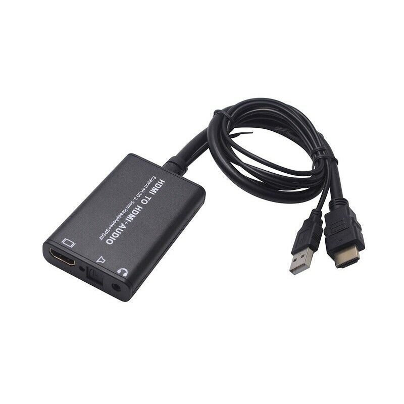 mi Audio Extractor MI to MI and Optical SPDIF+3.5mm Stereo Audio Extractor ConI1