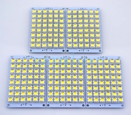 5pcs Super Bright 12V White Light 48 LED Piranha LED Panel Board Lighting Lamp