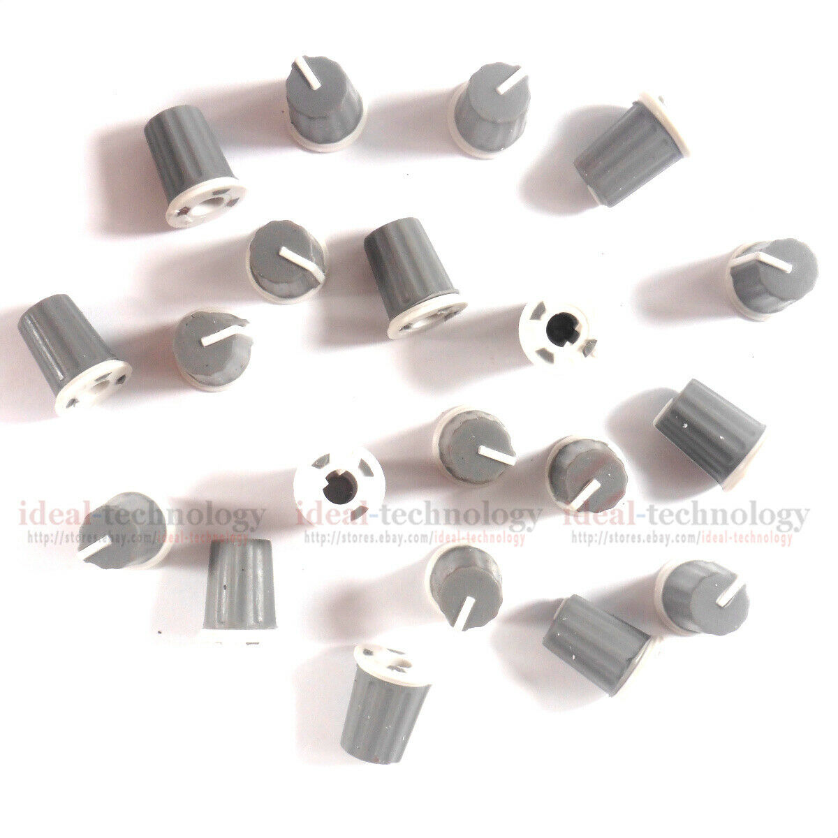 20x EQ Rotary Knob-DAA1176 DAA1305 For Pioneer DJM800 900 NXS 2000 NXS Dark gray
