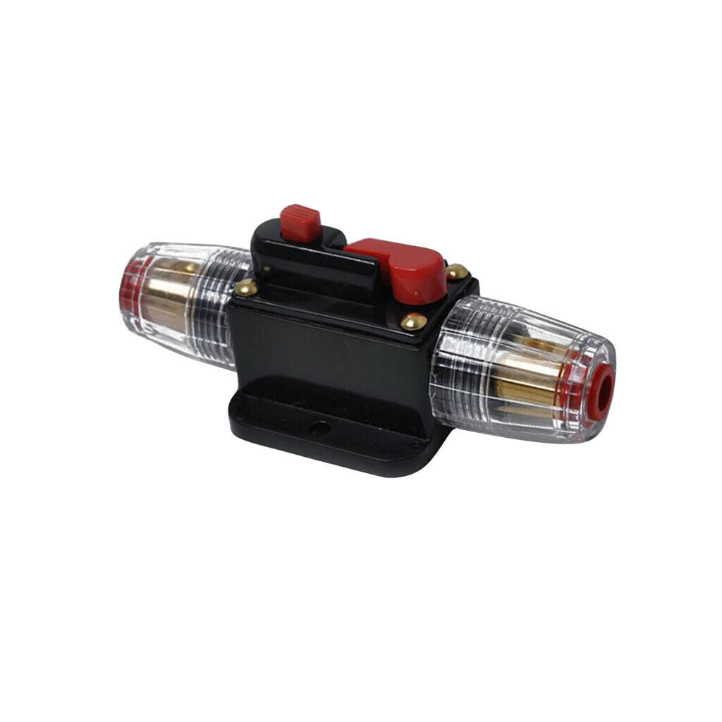 2Pcs Replacement 12V Car Audio Circuit Breaker Protection Fuse Distribution