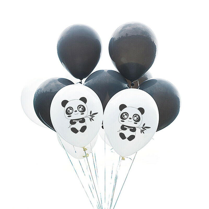 10pcs Panda Balloons Latex Balloon Baby Shower Birthday Party DecoratDD
