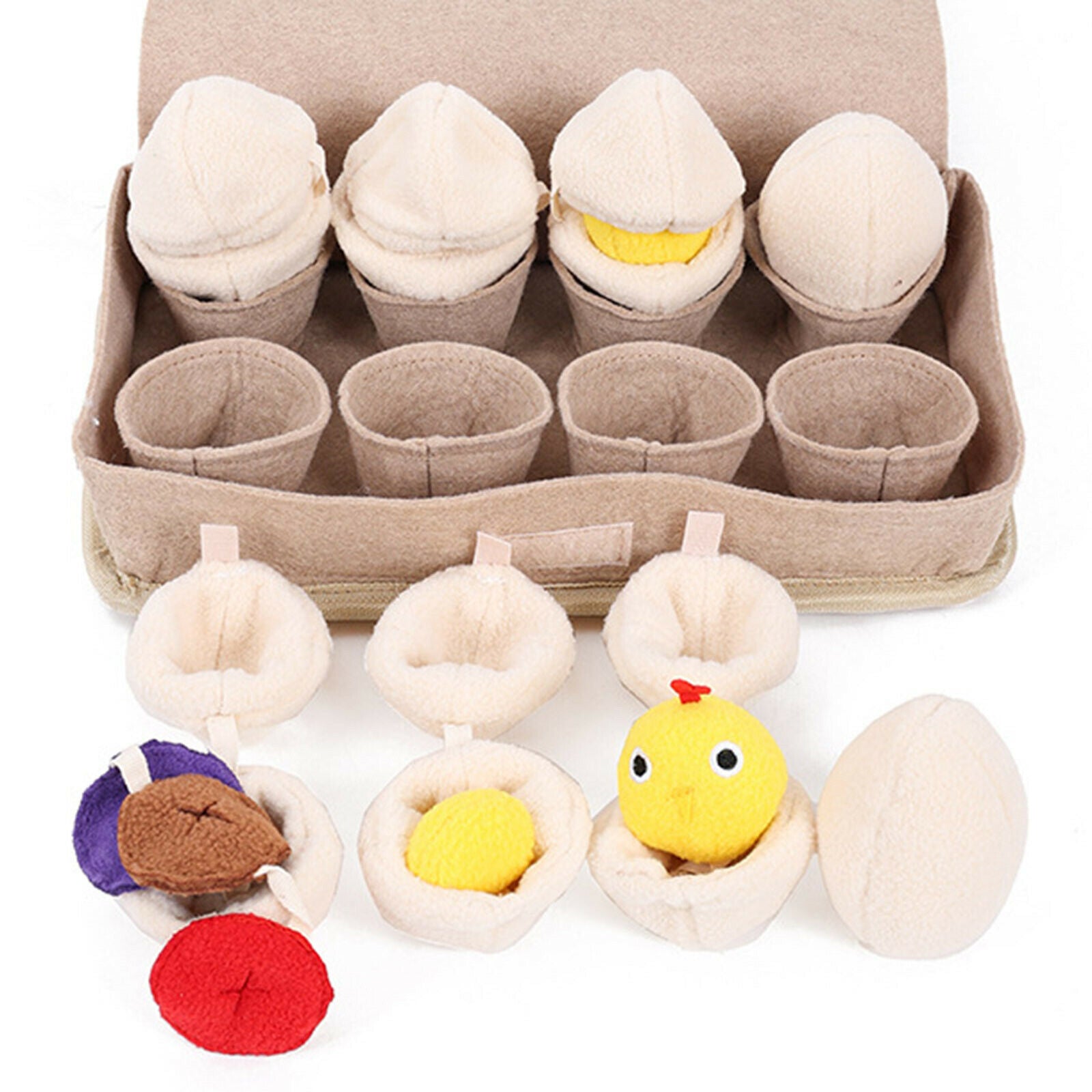 Pet Dog Snuffle Box Puppies Training Feeding Foraging Skill & Stress Release