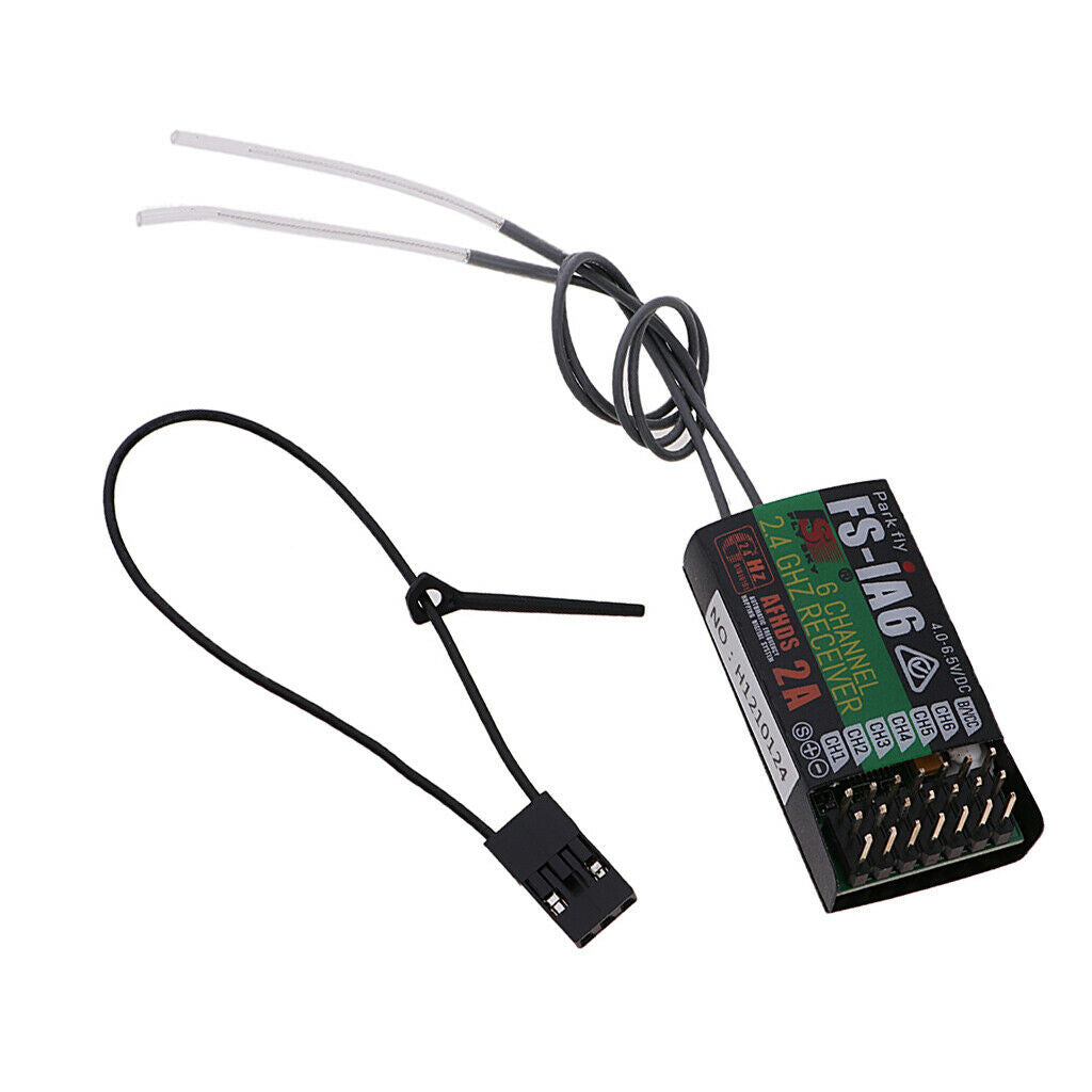 FS-iA6 2.4G 6CH Receiver for FS-i6 FS-i4 FS-GT2F FS-GT2B FPV Drone Parts