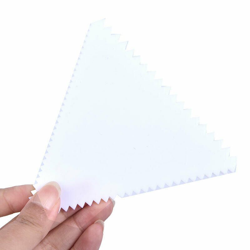 Triangular Plastic Scraper Dough Scraper For Bread Making And Cake Pastry.l8