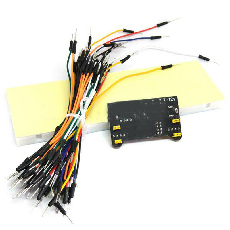 1set MB102 High-quality Breadboard Power Module 830 Points 65 Jumper WiresJ SJ