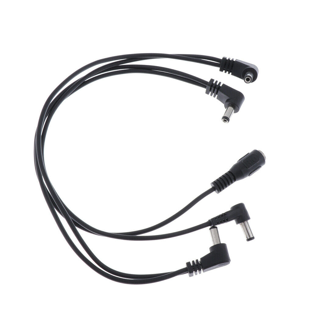 4-Way Rectangular Daisy-Chain Power Cable for Footswitch
