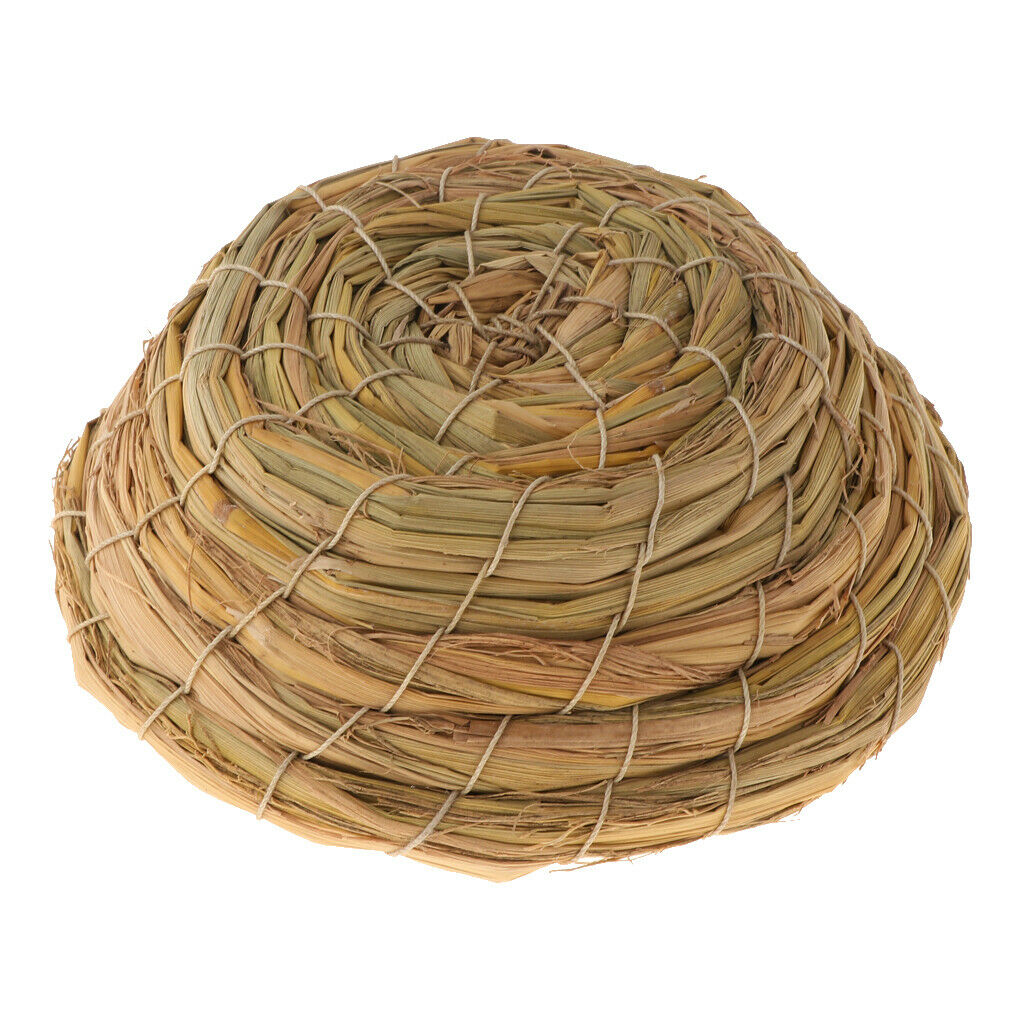 Hand-woven grass bird nest cage aviary / bed house for parrot pigeon