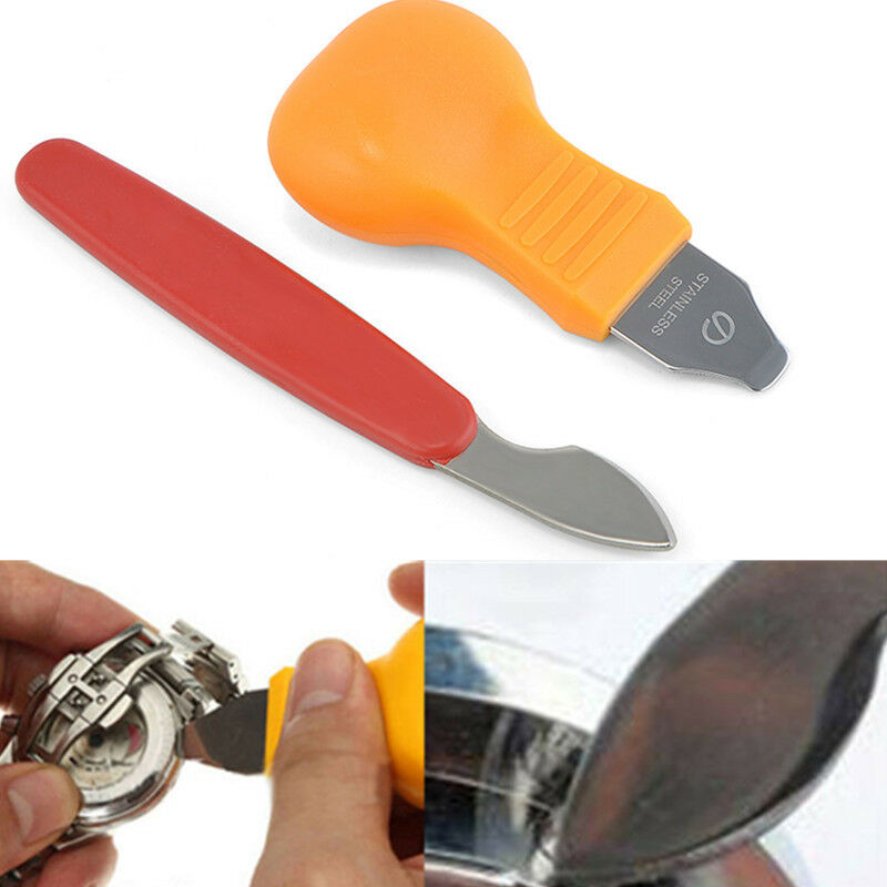 2X Watch Back Cover Opener Case Remover Watchmaker Battery Change Repair Tool