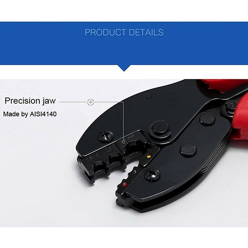 LY-30J Crimping Tools Pliers for 22-10 AWG 0.5-6.0mm2 of Insulated Car Auto TeR4